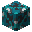 Invicon Cyan Glazed Terracotta.png: Inventory sprite for Cyan Glazed Terracotta in Minecraft as shown in-game linking to Cyan Glazed Terracotta with description: Cyan Glazed Terracotta