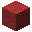 Invicon Red Concrete Powder.png: Inventory sprite for Red Concrete Powder in Minecraft as shown in-game linking to Red Concrete Powder with description: Red Concrete Powder