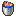 Invicon Bucket of Tropical Fish.png: Inventory sprite for Bucket of Tropical Fish in Minecraft as shown in-game linking to Bucket of Tropical Fish with description: Bucket of Tropical Fish