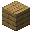 Invicon Oak Planks.png: Inventory sprite for Oak Planks in Minecraft as shown in-game linking to Oak Planks with description: Oak Planks