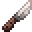 Invicon Knife.png: Inventory sprite for Knife in Minecraft as shown in-game linking to Knife with description: Knife