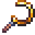 Invicon Golden Sickle.png: Inventory sprite for Golden Sickle in Minecraft as shown in-game linking to Golden Sickle with description: Golden Sickle